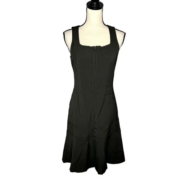white christmas dresses Women's Military Olive Printed Square-Neck Midi Dress main image 0